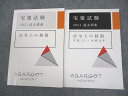 アガルートアカデミー 宅建試験 総合講義/過去問集 法令上の制限/平成23〜令和元年 2021年合格目標 計2冊 ☆ 018m4D