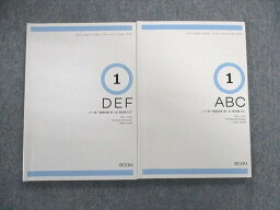 UM01-034 TECOM 115統一模擬試験 第1回解説書 ABC/DEF 2022年合格目標 状態良品 計2冊 23 S3C