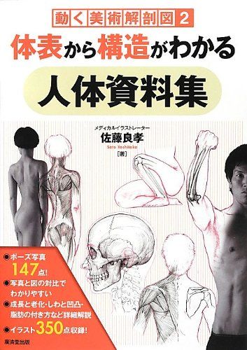体表から構造がわかる人体資料集