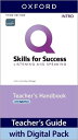 Q: Skills for Success: Intro Level: Listening and Speaking Teacher&#039;s Handbook with Teacher&#039;s Access Card [y[p[obN] Oxford