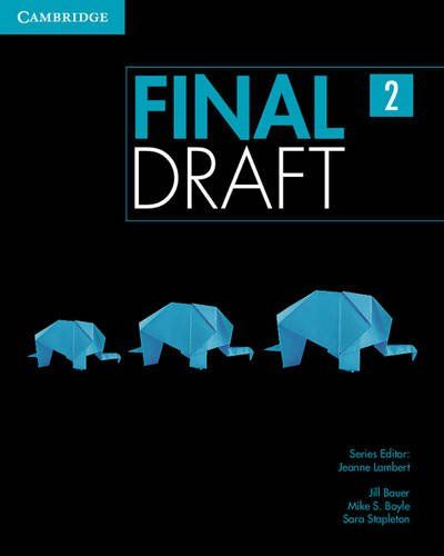 Final Draft 2 [ペーパーバック] Bauer， Jill、 Boyle， Mike S.、 Stapleton， Sara; Asplin， Wendy