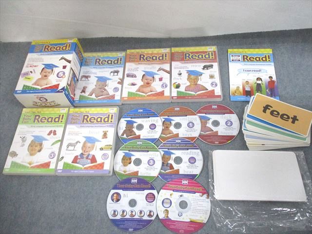 VF12-092 Smart Kids Your Baby Can Read! Early Language Development System DVD/カードセット2008 CD1枚/DVD6枚 Robert 00S4D