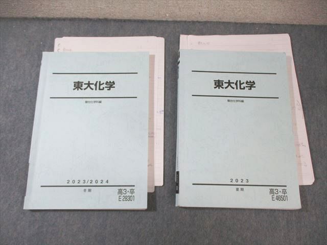 駿台 東大化学 2023 夏期/冬期 計2冊 吉田隆弘 ☆ 030S0D