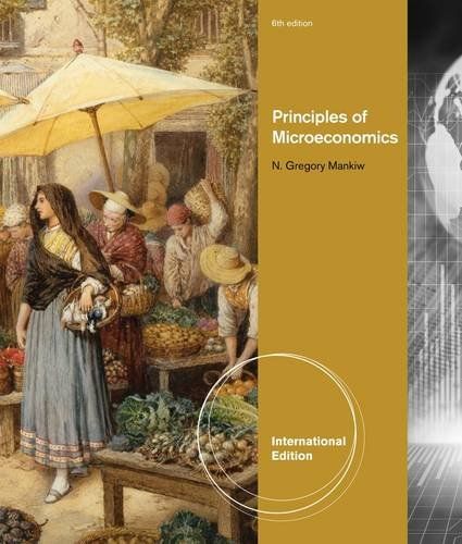 Principles of Microeconomics 6e (AISE) Mankiw