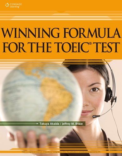 Winning Formula for the TOEIC Test Student Book (152 pp) [ペーパーバック] M.ジェフリー・ブルース; 赤井田拓弥