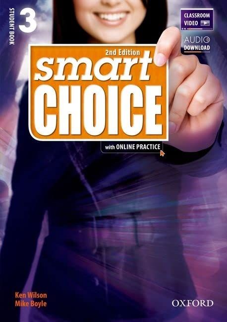 Second Edition Level 3 Student Book with Online Practice (Smart Choice) [ペーパーバック] Wilson，Ken; Boyle，Mike