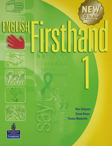 ENGLISH FIRSTHAND NEW GOLD 1 : SB W/CD HelgesenCMarcA BrownCStevenA MandevilleCThomas; RostCMichael