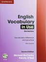 English Vocabulary in Use Elementary with Answers and CD-ROM