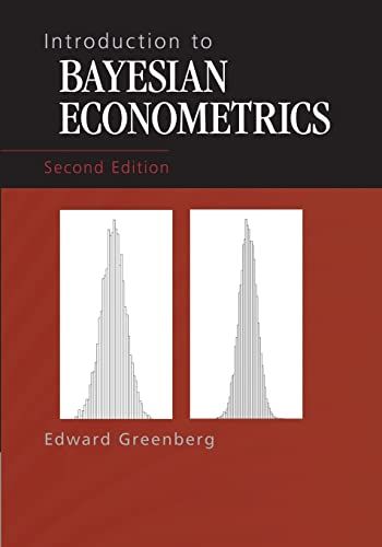Introduction to Bayesian Econometrics ペーパーバック Greenberg，Edward