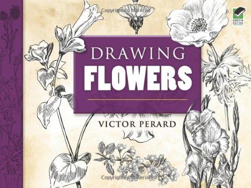 Drawing Flowers (Dover Art Instruction) Perard，Victor; Art Instruction