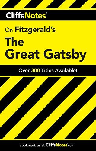 CliffsNotes on Fitzgerald&#039;s The Great Gatsby (Cliffsnotes Literature Guides) MaurerCKate
