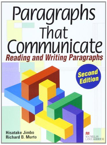 Paragraphs That Communicate Second Edition Student Book 