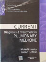 Current Diagnosis Treatment in Pulmonary Medicine (Current Diagnosis and Treatment in Pulmonary Medicine) Hanley， Michael