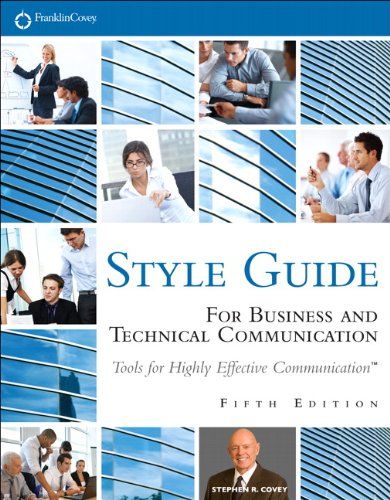 FranklinCovey Style Guide: For Business and Technical Communication [ペーパーバック] Covey， Stephen R.