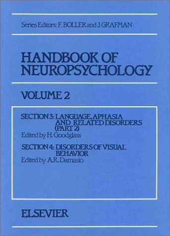 Handbook of Neuropsychology Boller Francois