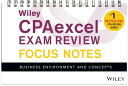 Wiley CPAexcel Exam Review January 2017 Focus Notes: Business Environment and Concepts [リング製本] Wiley