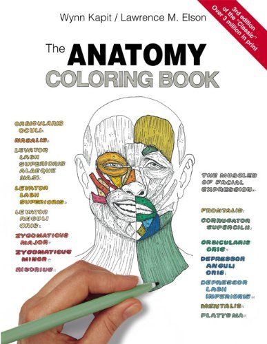 Anatomy Coloring Book，The Kapit，Wynn Elson，Lawrence M.