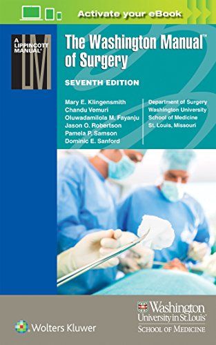 The Washington Manual of Surgery (Lippincott Manual Series) [ペーパーバック] Klingensmith， Dr. Mary E.