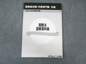 WJ02-003 Wセミナー 公務員 国家総合職・外務専門職 国際法図解資料集 2022年合格目標 未使用品 10s4C