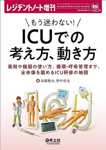 レジデントノート増刊 Vol.25 No.11 もう迷わない！　ICUでの考え方、動き方?薬剤や機器の使い方、循環・呼吸管理まで、全体像を掴めるICU研修の地図