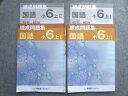 早稲田アカデミー 錬成問題集 国語 小6上I/II 2023 計2冊 020S2B