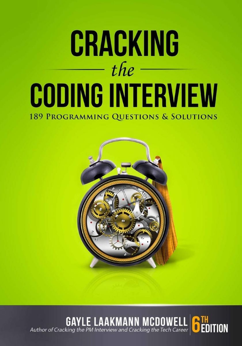 Cracking the Coding Interview 6th Edition: 189 Programming Questions and Solutions