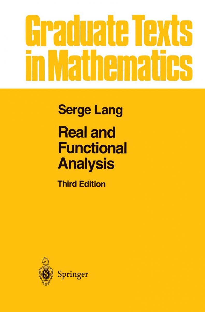 Real and Functional Analysis (Graduate Texts in Mathematics 142)