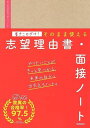 書きこむだけ!そのまま使える志望理由書・面接ノート