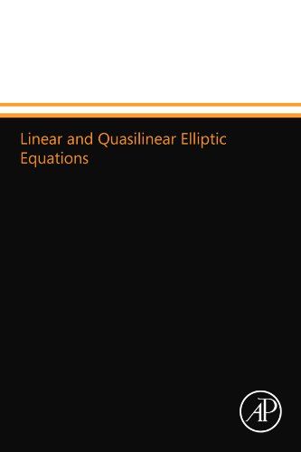 Linear and Quasilinear Elliptic Equations