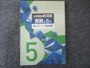 塾専用 中学受験新演習 算数小5 下 実力アップ問題集 未使用 008m5B