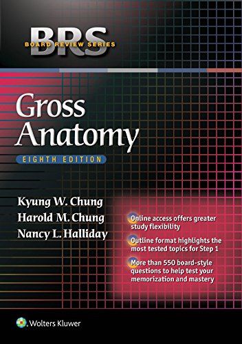 Gross Anatomy (Board Review)  Chung，Kyung Won，Ph.D.、 Chung，Harold M.，M.D.; Halliday，Nancy L.，Ph.D.