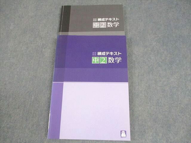 塾専用 中2 数学 練成テキスト 審査用見本 状態良い 019S5B