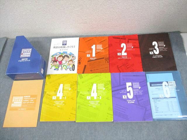 アルク 英語学習アカデミックパック TOEFL ITP スターターキット 計7冊 CD3枚付 068M4D