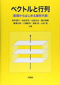 ベクトルと行列―基礎からはじめる線形代数 [単行本] 啓介，新井、 光夫，出耒、 雅敏，國分、 聡司，三鍋、 桂，宮崎、 現，山本、 太郎，藤澤; 京司，池田