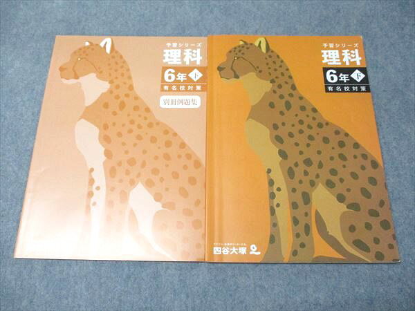 四谷大塚 小6年 予習シリーズ 理科 有名校対策 下 440618-2 2023 014S2B
