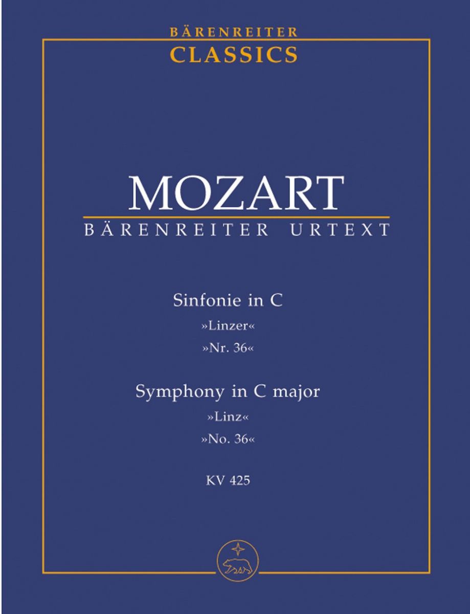 モーツァルト: 交響曲 第36番 ハ長調 KV 425 「リンツ」/ベーレンライター社/新モーツァルト全集版/中..