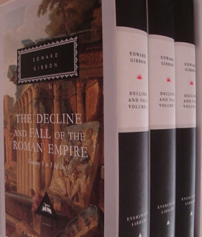 Decline and Fall of the Roman Empire: Vols 1-3 (Everyman's Library CLASSICS)