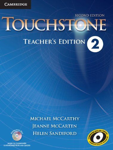 Touchstone Level 2 Teacher's Edition with Assessment Audio CD/CD-ROM [ペーパーバック] McCarthy，Michael、 McCarten，Jeanne; Sandiford，Hel