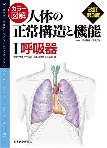 カラー図解 人体の正常構造と機能〈1〉呼吸器 牛木 辰男; 小林 弘祐
