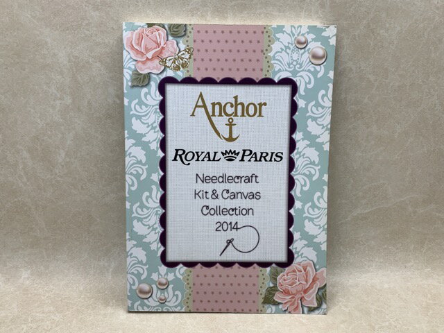 【中古】 洋書　Anchor / Royal Paris　クロスステッチ　手芸　カタログ　2014