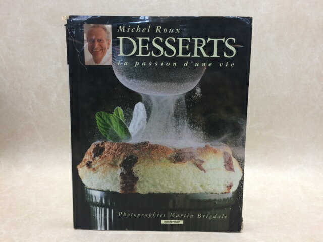 【中古】 洋書　ミシェル・ルー DESSERTS La passion d'nne vie