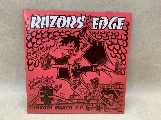 中古EP THRASH MARCH E.P. RAZORS EDGE レイザーズ・エッジ / RAZORS EDGE レイザーズ・エッジ
