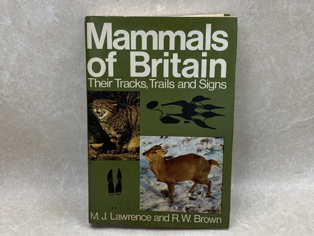 Rakuten - 【中古】 洋書　イギリスの動物　足跡・獣道 / M.J.Lawrence/R.W.Brown