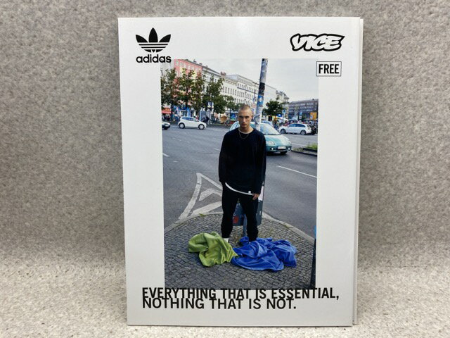 【中古】 フリーマガジン EXTRA VICE adidas アディダス