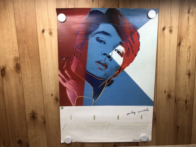 【中古】 坂本 龍一・アンディ ウォーホール【1984 ポスター カレンダー 】/2の商品画像