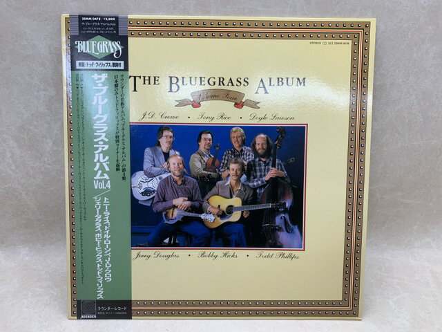 【中古】 中古LP THE BLUEGRASS ALBUM VOL.4 / Tony Rice