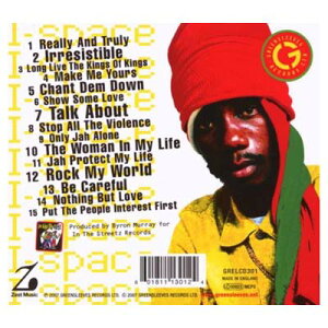 【中古】I-Space [Audio CD] Sizzla