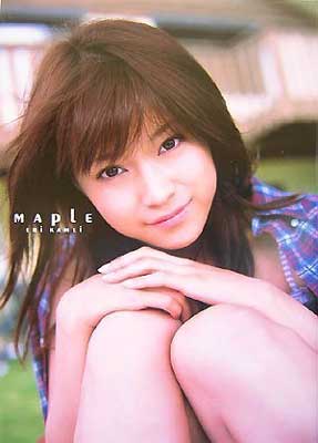 【中古】亀井絵里写真集『MAPLE』(DVD付)