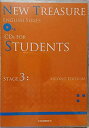 【中古】NEW TREASURE ENGLISH SERIES CDs FOR STUDENTS STAGE3