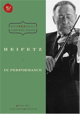 【中古】Heifetz In Performance (+heifetz Best Sampler Cd) [DVD]